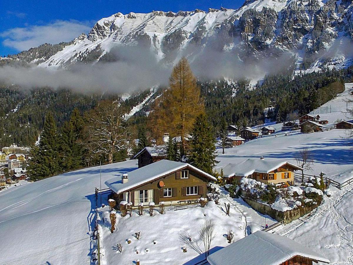 Chalet Zwärgli Wengen Esterno foto